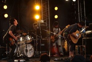 Toe live at the Harumi Passenger Terminal in Tokyo's Chuo Ward during the Kaikoo Popwave Festival '10