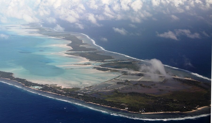 Tarawa from above
