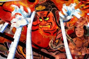 A float from the 2011 Nebuta Festival in Aomori