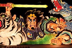 A float from the 2011 Nebuta Festival in Aomori