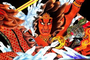 A float from the 2011 Nebuta Festival in Aomori