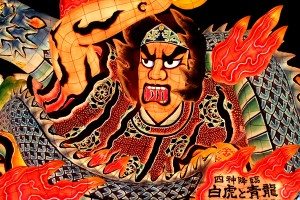 A float from the 2011 Nebuta Festival in Aomori