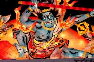 A float from the 2011 Nebuta Festival in Aomori