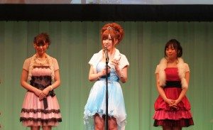 Kokomi Naruse takes the Nikkan Gendai media award at the Sky PerfecTV! Adult Broadcasting Awards 2012 that took place on February 14 at a hotel ballroom in Tokyo's Shinagawa district.
