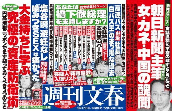 Shukan Bunshun May 17