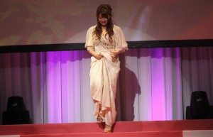 Shiori Kamisaki on stage