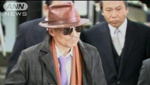 Shinobu Tsukasa, the boss of the Yamaguchi-gumi, Japan's largest gang