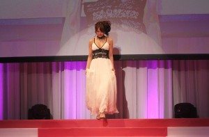 Akiho Yoshizawa on stage