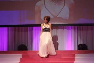 Akiho Yoshizawa on stage