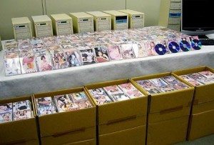 DVDs seized