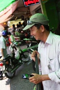 At the market