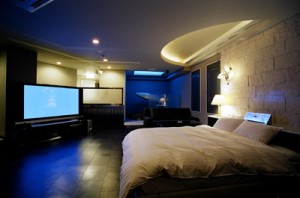 A love hotel in Asahikawa City