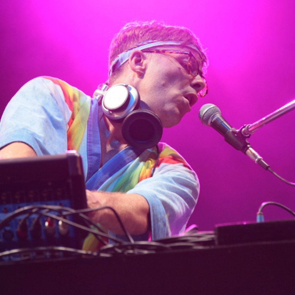 Basement Jaxx at last year's Fuji Rock Festival