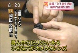 Improved camera technology allows for lens to be inserted into a variety of places
