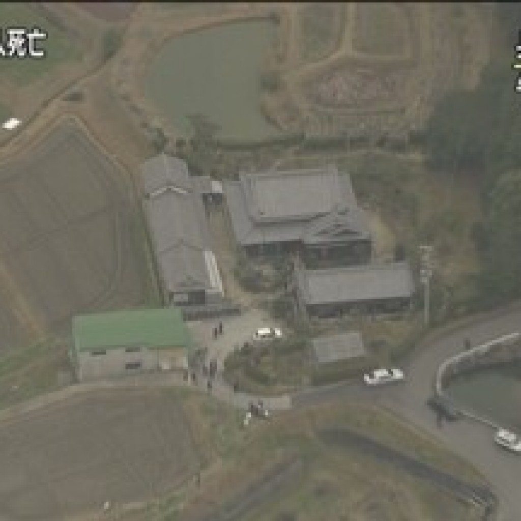 The scene of the crime in Sumoto City
