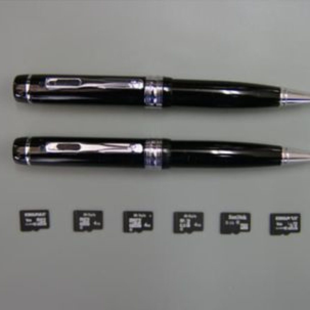 Cameras hidden in pens were used to produce child pornography