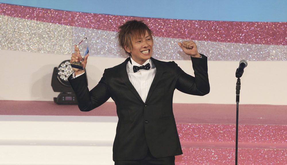 Shimiken takes the Best Actor prize
