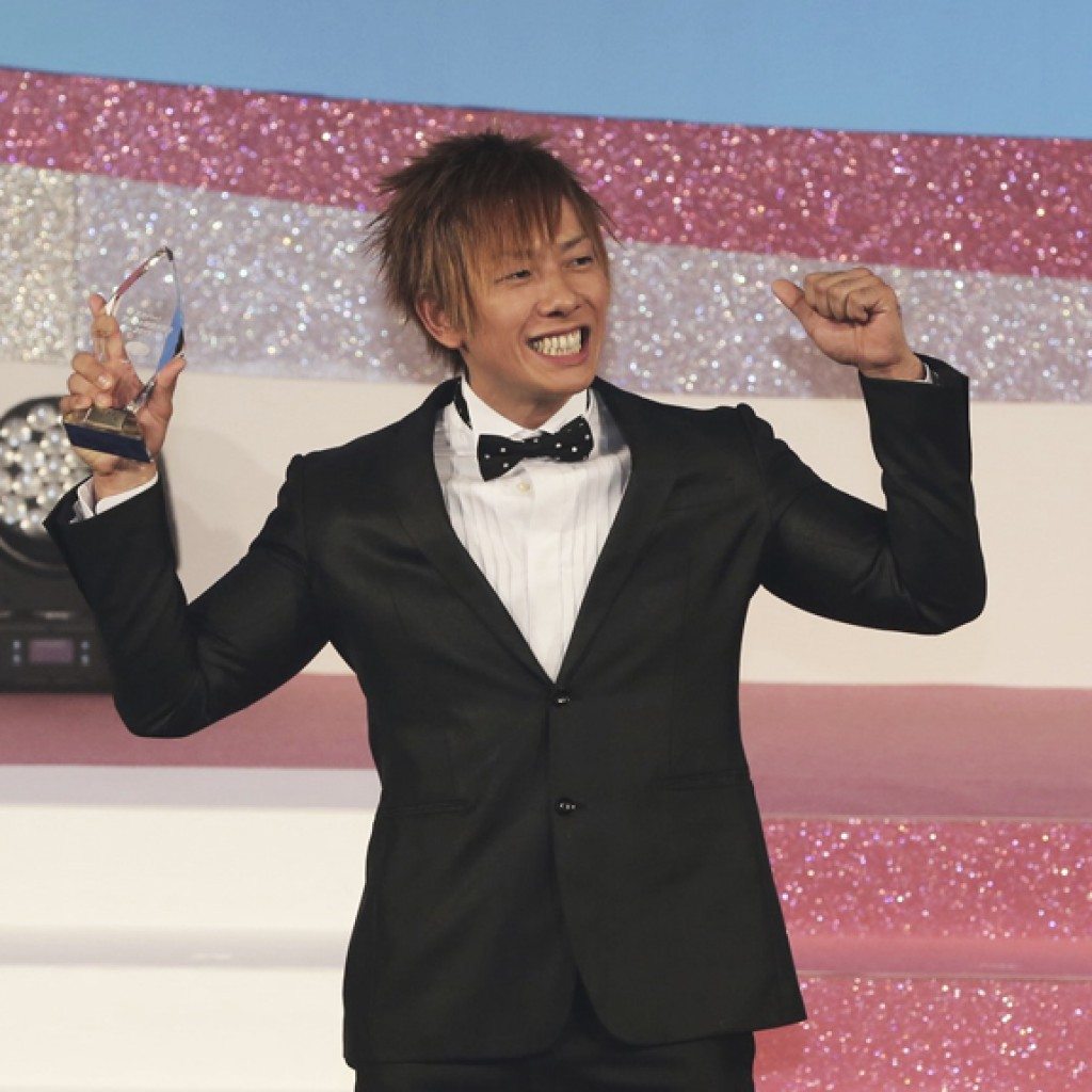 Shimiken takes the Best Actor prize