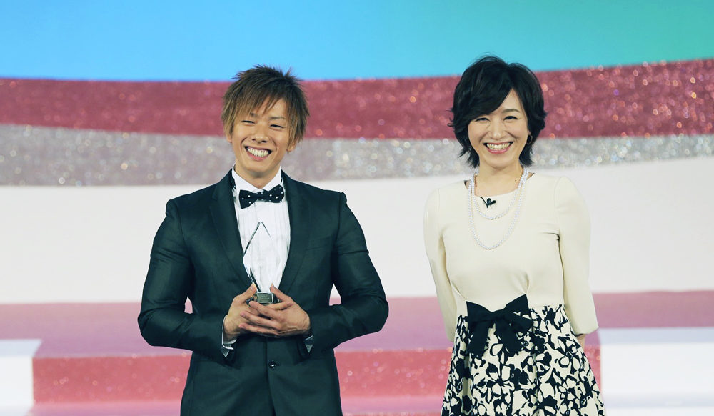 Shimiken wins the Best Actor prize