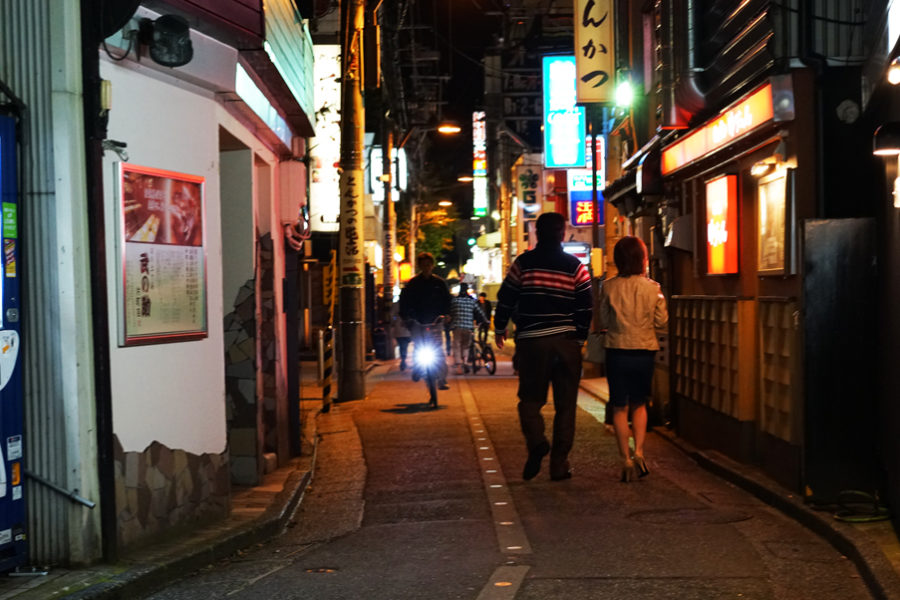 A back street of Katamachi