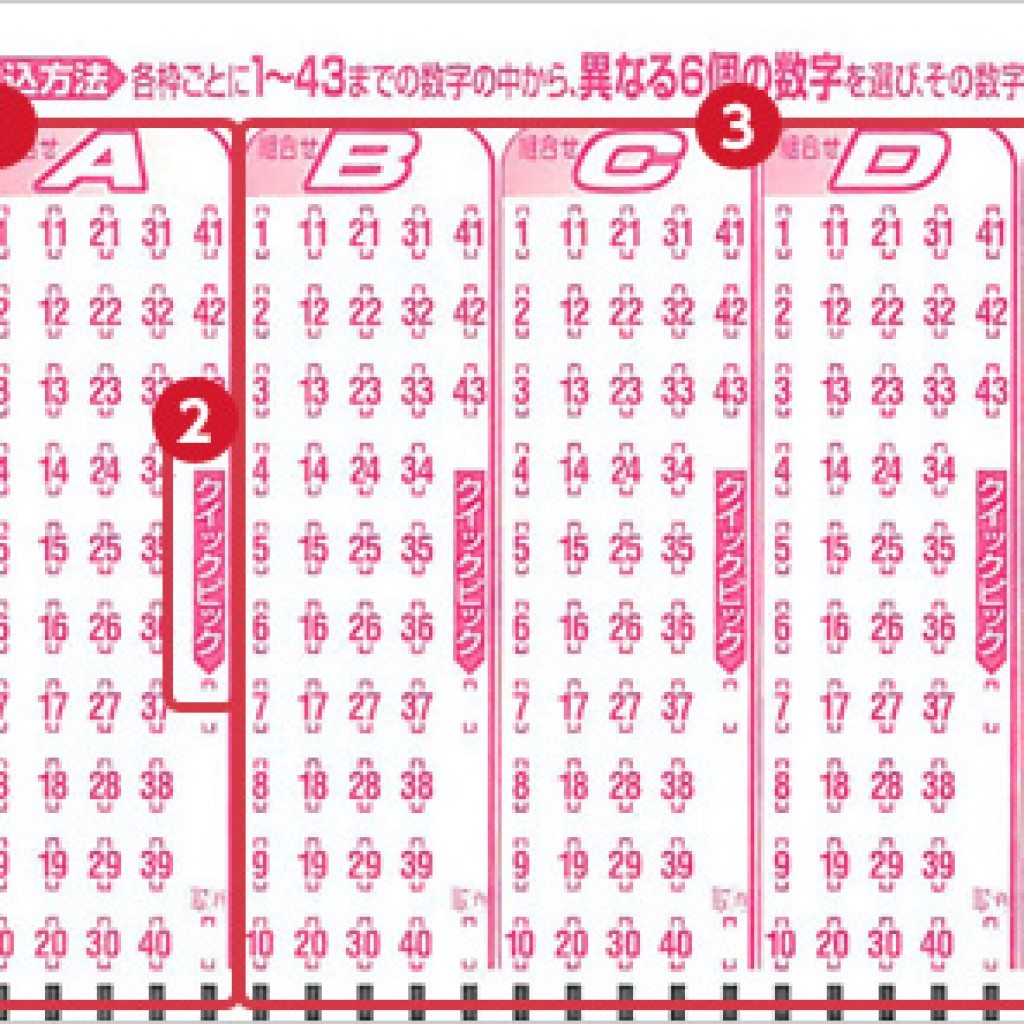 A Loto 6 card