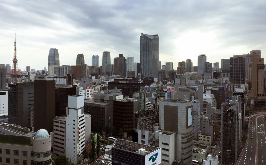 Toranomon Hills from Ginza