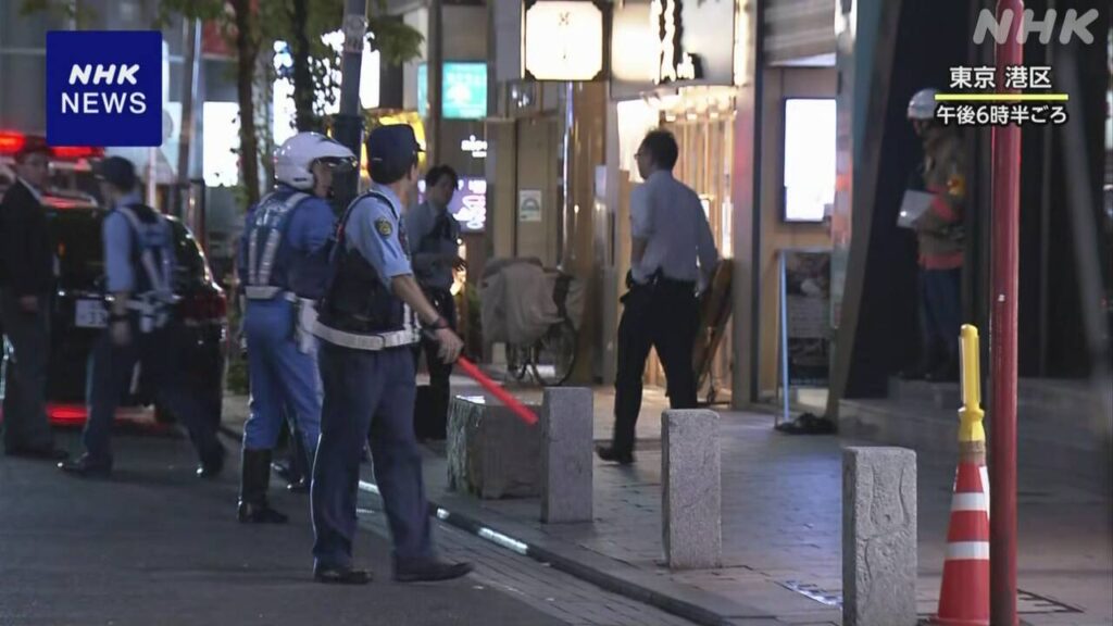 Ethiopian man arrested after stabbing in Akasaka leaves 2 injured