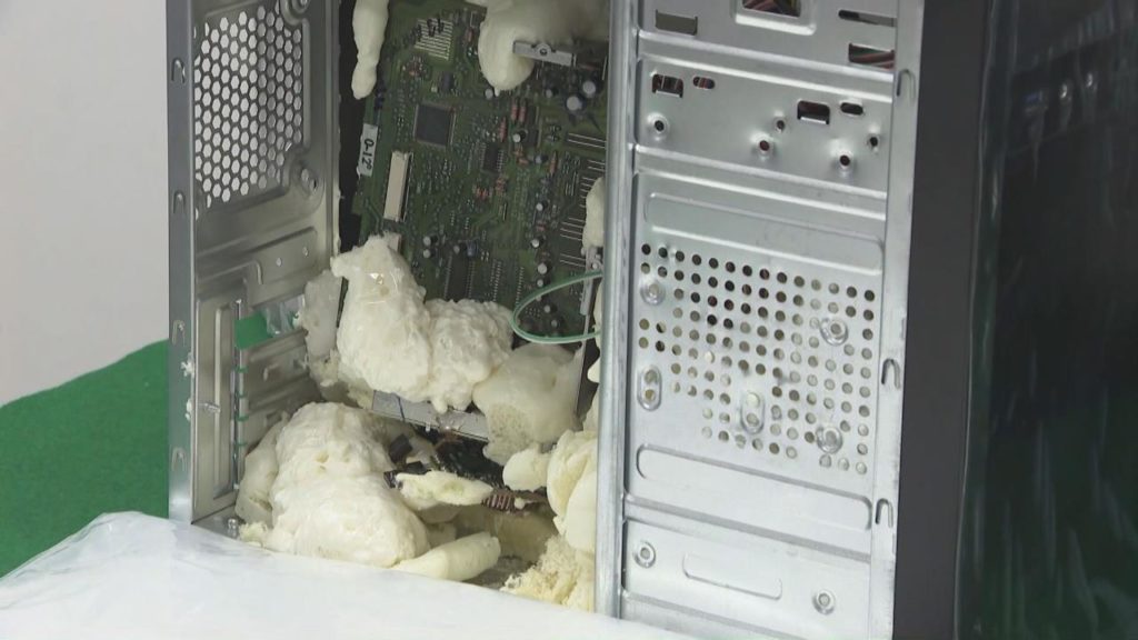 Eight computers were found to contain stimulant drugs
