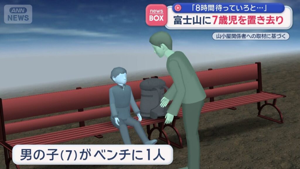 Father avoids charges after abandoning 7-year-old son on Mount Fuji