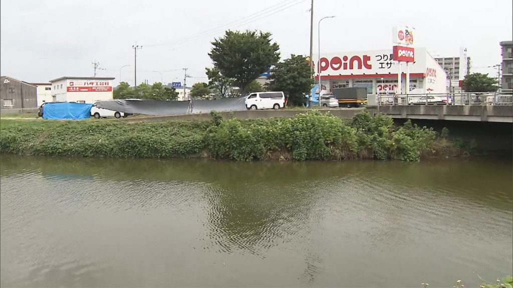 A woman's corpse was found in the Sue River on Monday