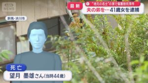 Woman accused of beating brother-in-law to death initially claimed he 'fell from roof'