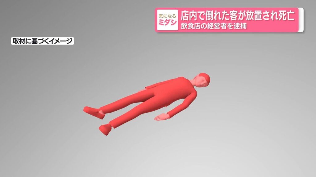 Hokkaido: Customer left unattended in Hakodate restaurant dies