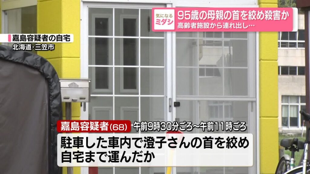 Hokkaido man strangles mother, 95, after taking her out to 'see cherry blossoms'