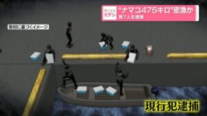 Seven men nabbed over 475-kg poached sea cucumber haul in Hokkaido