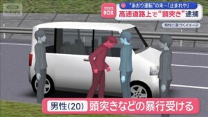 Hyogo driver accused of headbutt in road rage assault