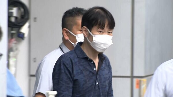 Reito Watanabe allegedly stabbing a man at a law firm in Ikebukuro