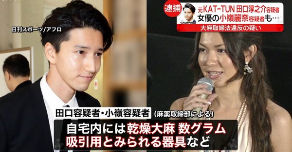 Junnosuke Taguchi and Rena Komine