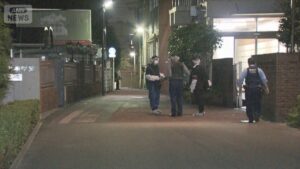 Knife-wielding man on the run after robbing woman of bag on Musashino street