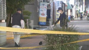 Pedestrian left in critical condition after man plunges from Nagoya building