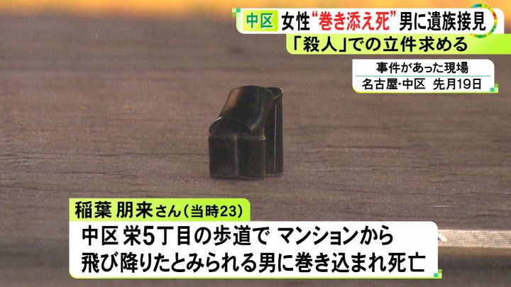 Tomoki Inaba was hit and killed by a man who leaped from a building on July 19