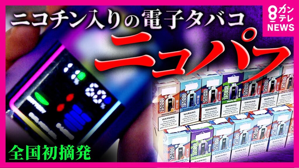 Kyoto uni student faces charges in nationwide first crackdown on illegal 'nicopuff' sales