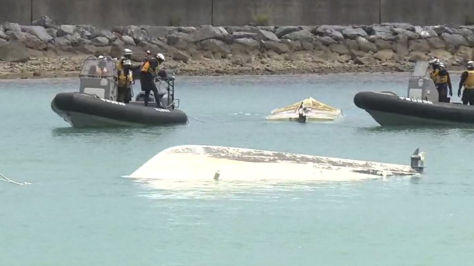 On March 16, two small vessels --- the Heiwa Maru and the Fukutsu --- carrying 21 people, including students from Doshisha International High School, capsized off Nago City