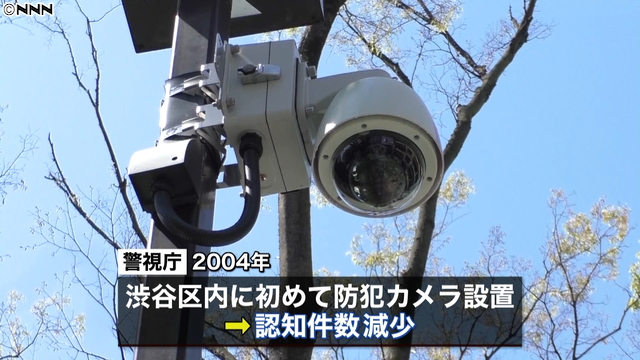 Ten security cameras have been installed in the Omotesando area