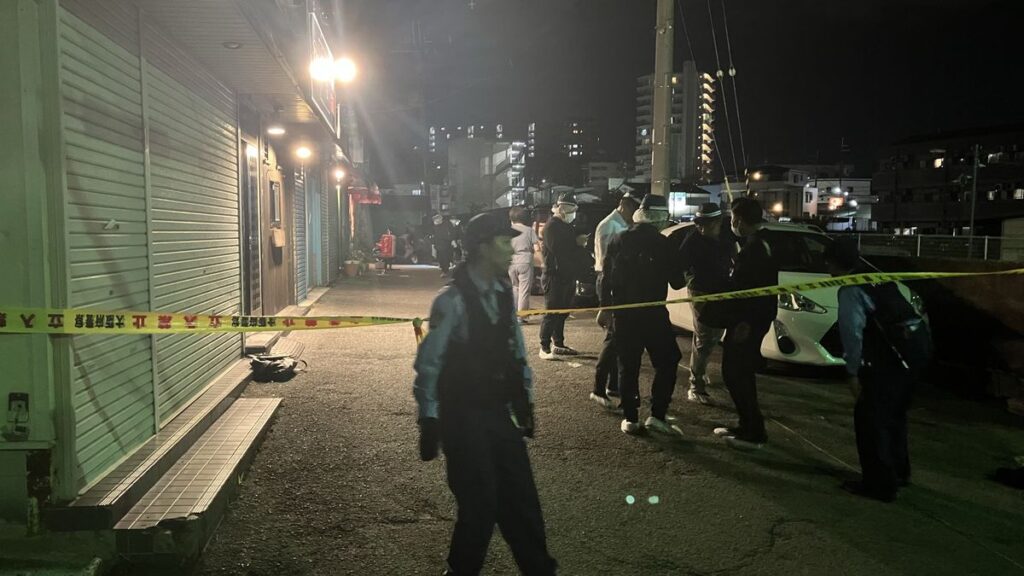 Osaka police fatally shoot knife-wielding man