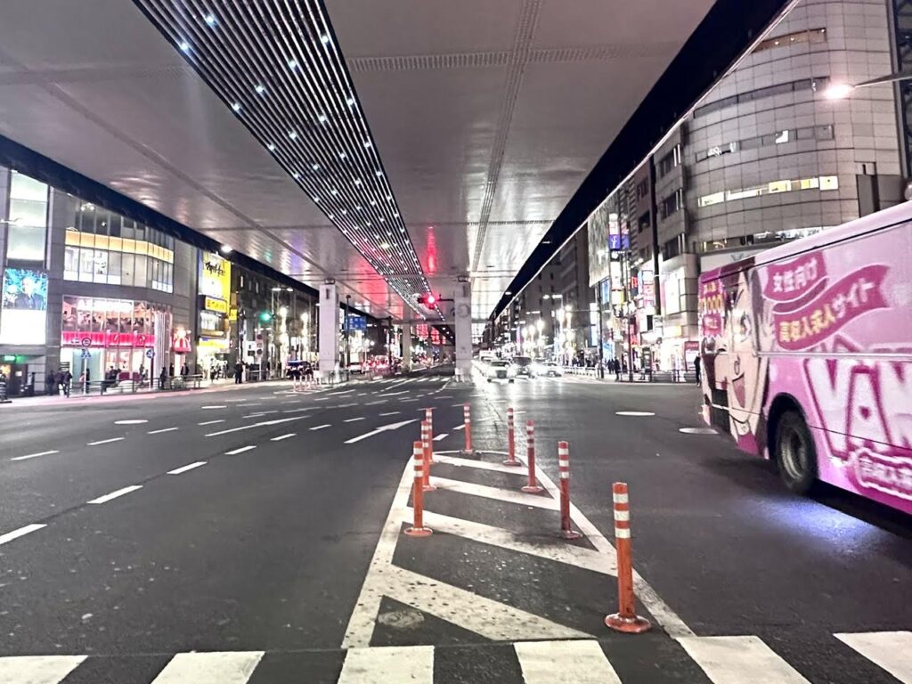 Roppongi at night