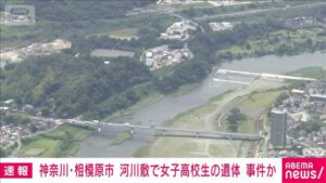 Police launch murder case after schoolgirl, 17, found dead on Kanagawa riverbed