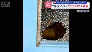 Hooded burglar targets 4 Saitama shops within 150 meters, nets ¥1.5 million