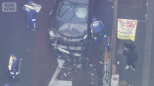 Driver arrested after crash in Setagaya leaves woman with both legs severed