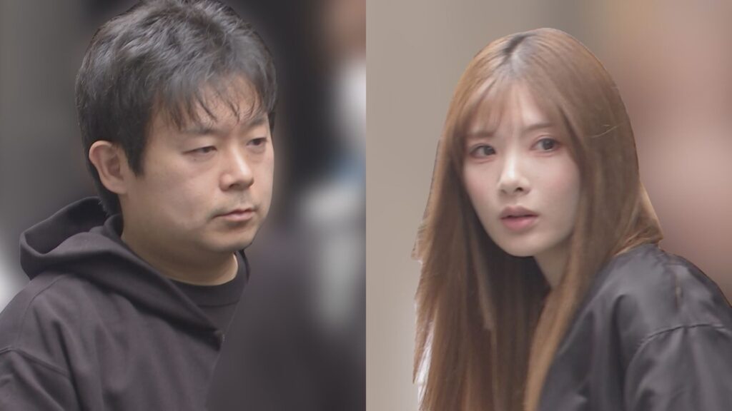 Maoya Suzuki, left and Ai Tano