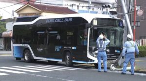Tokyo bus driver blames mosquito for traffic light crash that injured 2